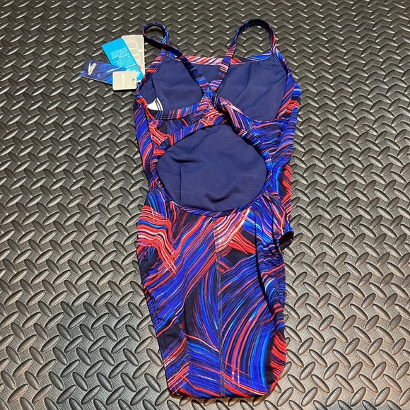 Brand new speedo, endurance plus red, white and blue bathing suit - Picture 2 of 4